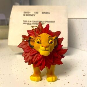 Vintage Disney Simba the Lion King Christmas Magic Ornament by GROLIER 1997
